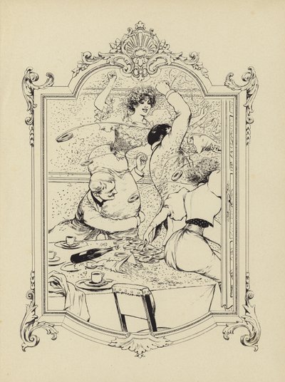 Memoires d'une Glace'den çizgi film by Albert Guillaume